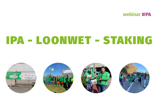 Het IPA - de loonwet - de staking